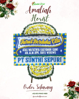 Papan Bunga Duka di Babakan Panjang