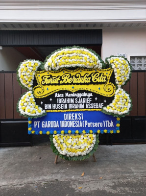 Papan Bunga Duka di Babakan Panjang