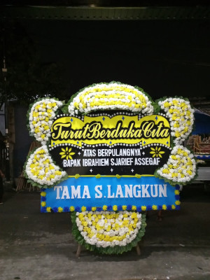 Papan Bunga Duka di Babakan Panjang